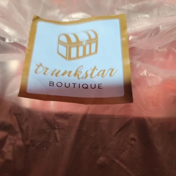 Clear Black Trim Crossbody Bag - Picture 7 of 7